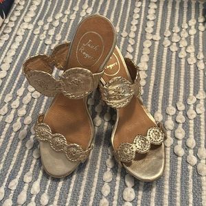 Jack Rogers Luccia Stardust Wedge Sandals